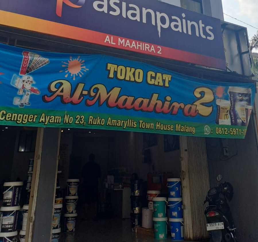 maling toko cat di Kota Malang