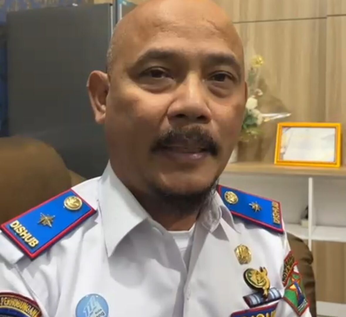 Kepala Dishub Kota Malang, Widjaja Saleh Putra Saat Dimintai Keterangan Perihal Rekayasa Arus Lalu Lintas