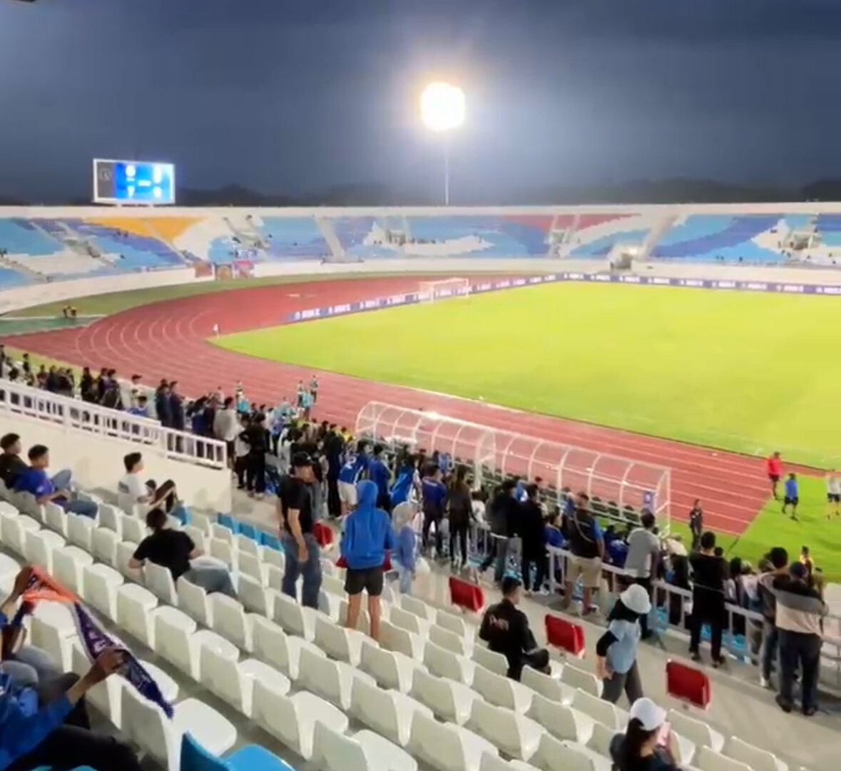 Uji Coba Arema FC Vs All Star Di Stadion Kanjuruhan Malang