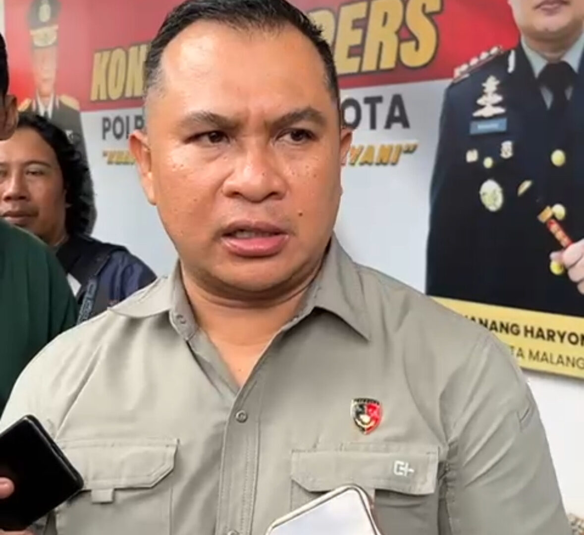 Kasatreskrim Polresta Malang Kota Kompol M Sholeh