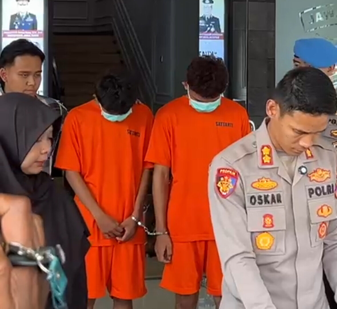 Dua Pemuda Diamankan Polisi Usai Lempar Batu Ke Pengendara Di Malang