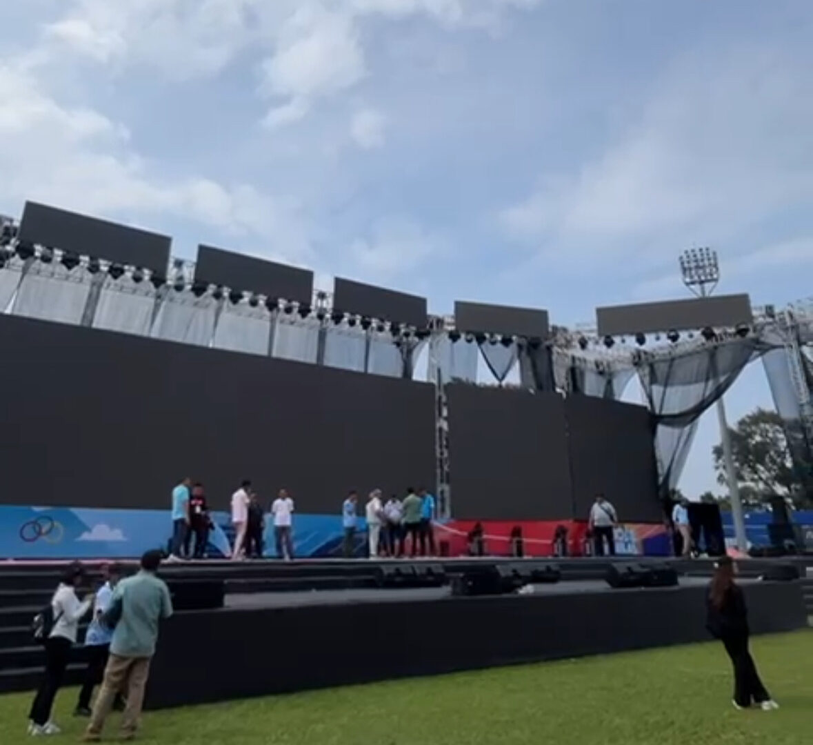 Panggung Megah Dan Sound Nasional Stadion Gajayana Untuk Porprov Jatim