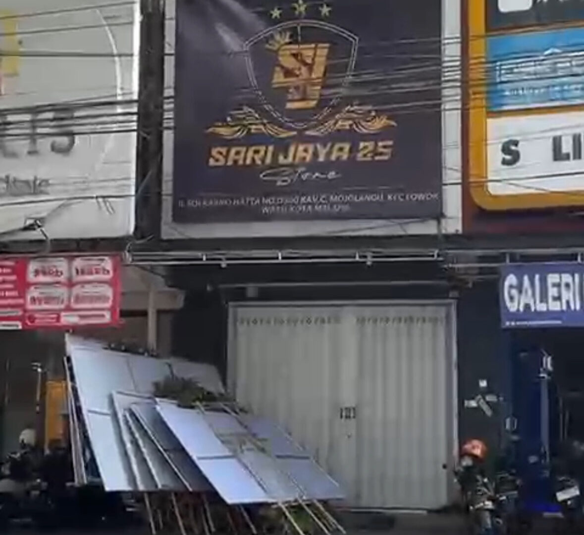Toko Miras Sari Jaya 25 Di Suhat Malang Tampak Tutup Usai Kontroversi Konten King Abdi