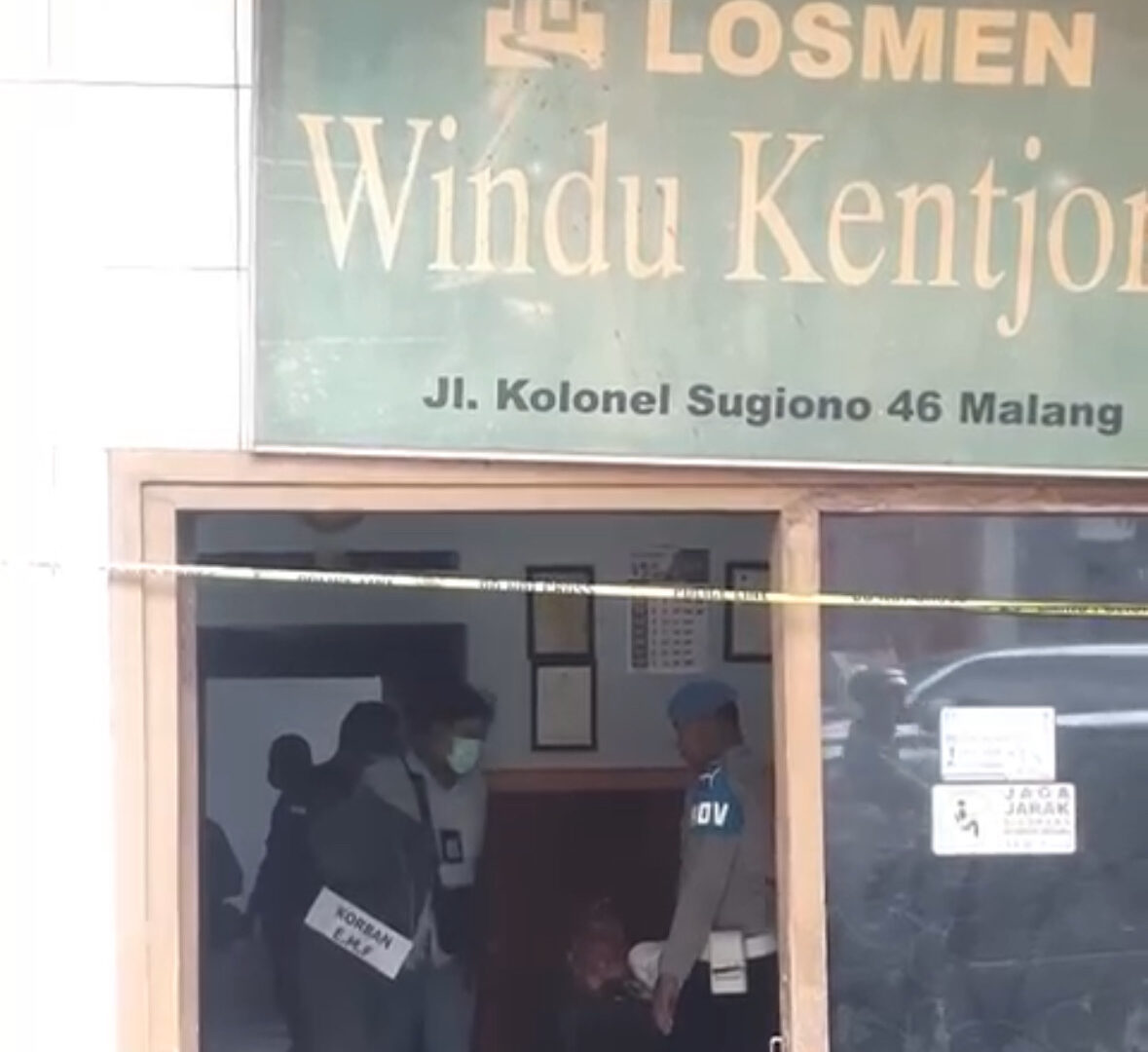 Unit Reskrim Polsek Sukun Gelar Rekonstruksi Di Lokasi Kejadian