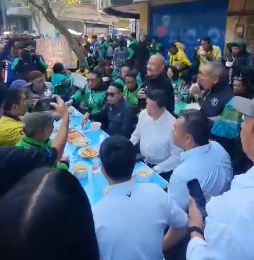 Wali Kota Malang Wahyu Hidayat Sarapan Bersama Ratusan Driver Ojol