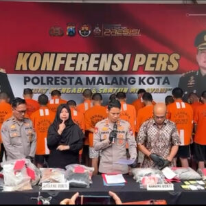 17 Pemuda Ditetapkan Tersangka Demo Di Kota Malang