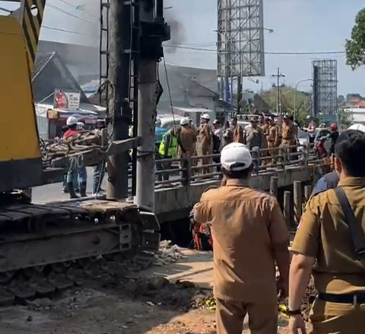 Jembatan Malik Dalam Kota Malang Dalam Proses Pelebaran