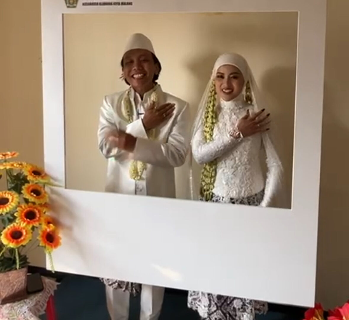 Rizky Boncell Menikah Di KUA Blimbing Malang