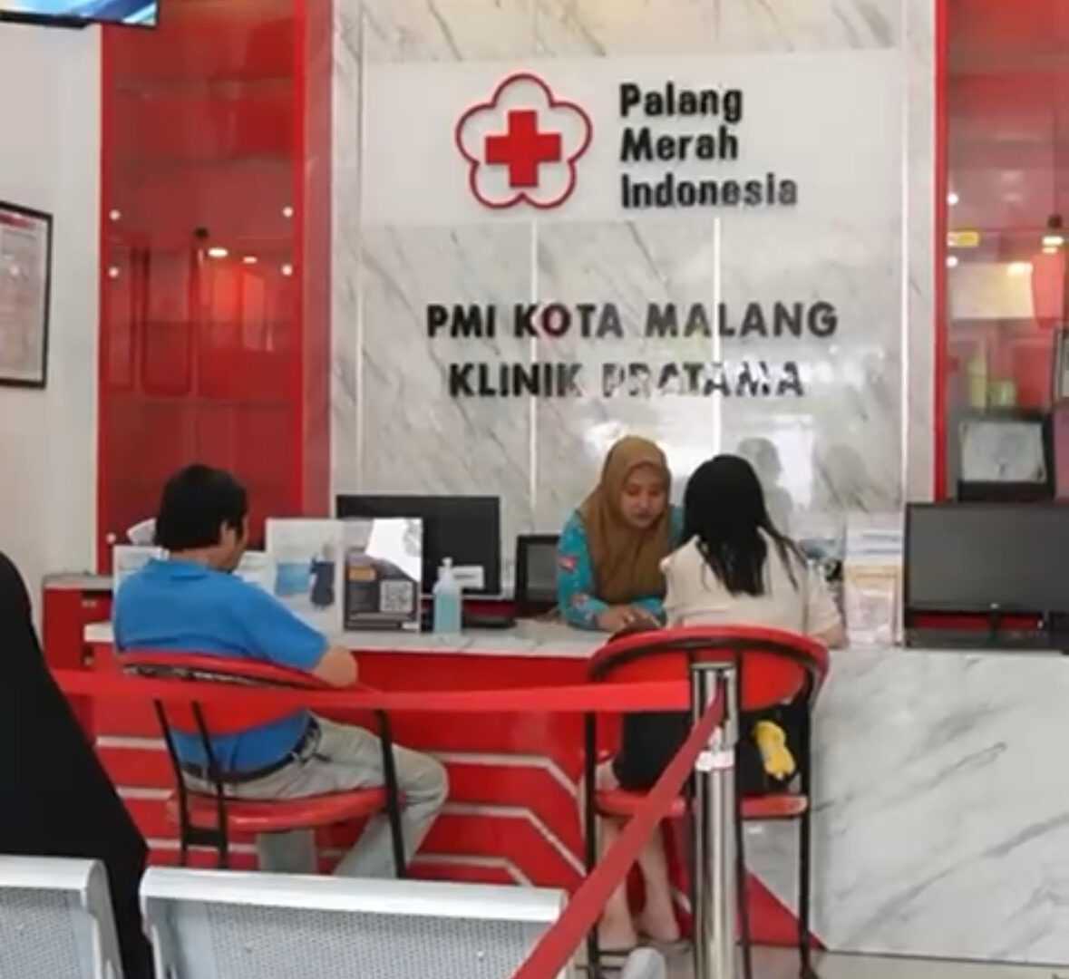Suasana Pelayanan Di PMI Kota Malang