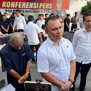 Kompol Muhammad Soleh Merilis Kasus Pembunuhan Wanita Open BO Di Lowokwaru Malang