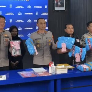 Kapolresta Malang Kombes Putu Kholis Saat Rilis Kasus Narkoba Januari 2026