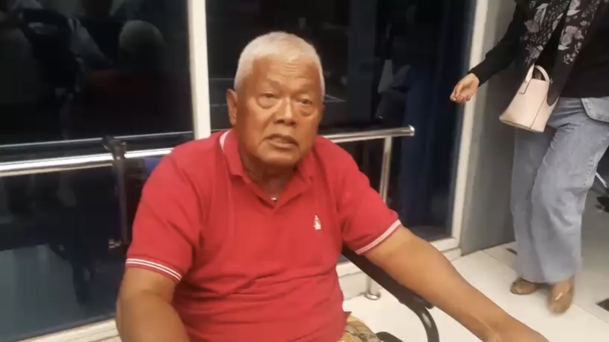 Imam Muslimin Alias Yai Mim Saat Memberikan Pernyataan Terkait Klaim Sebagai Pasien RSJ Lawang