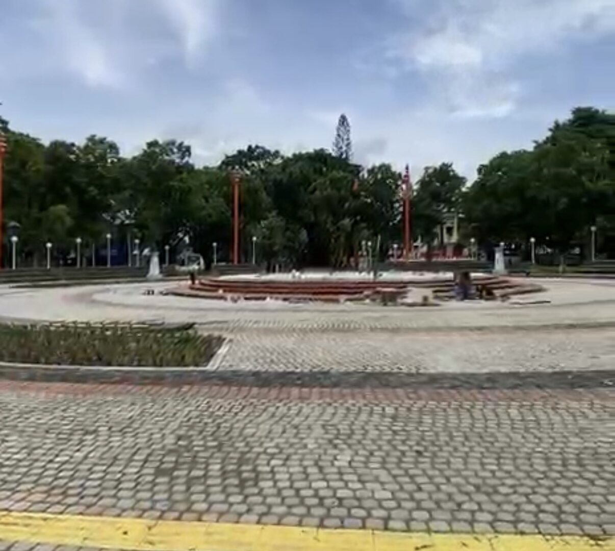 Progres Revitalisasi Alun-alun Merdeka Kota Malang