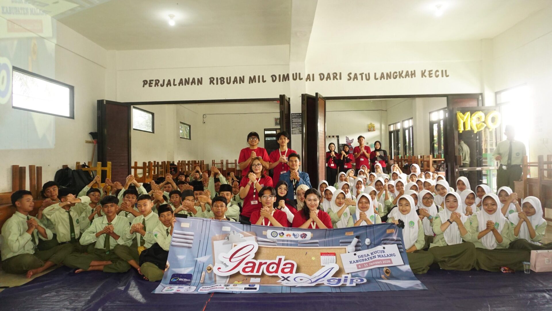 Suasana Pelatihan AI Interaktif Bersama Garda X Agip Di Kabupaten Malang