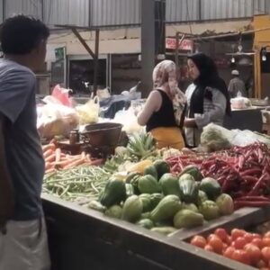 Pedagang Di Pasar Kota Malang