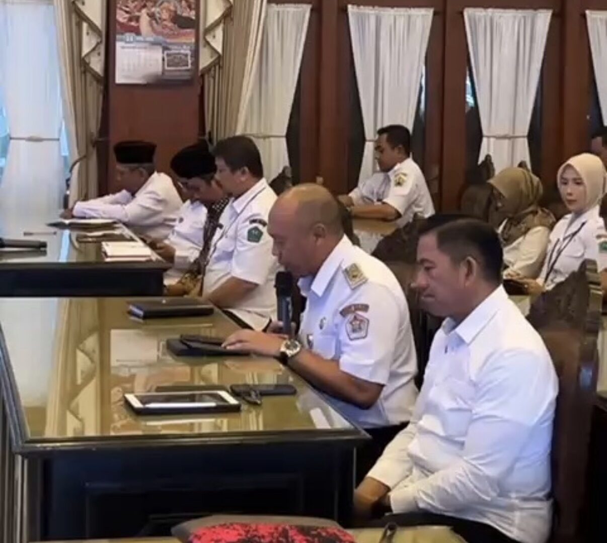Suasana Rapat Pemkot Malang