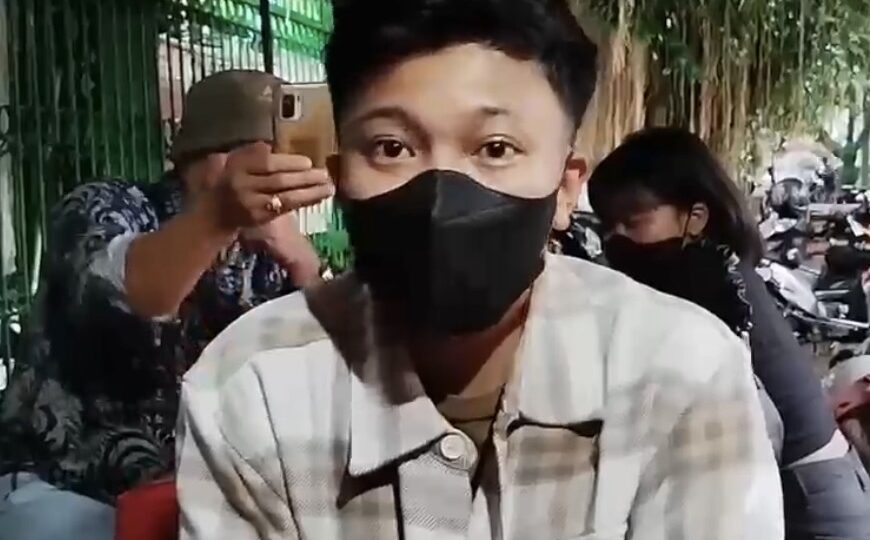 Terlapor Memberikan Keterangan Terkait Kasus Pernikahan Sesama Wanita Di Kota Malang