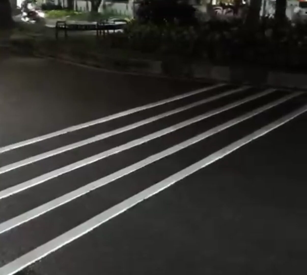 Rumble Strip Terpasang Di Jalan Kota Malang Untuk Pengendali Kecepatan