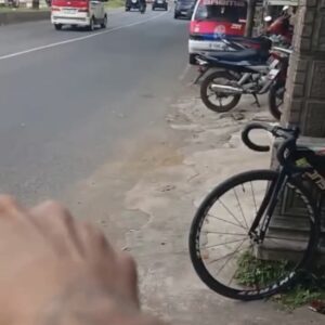 Lokasi Kecelakaan Pesepeda Dan Motor Plat Merah Di Malang