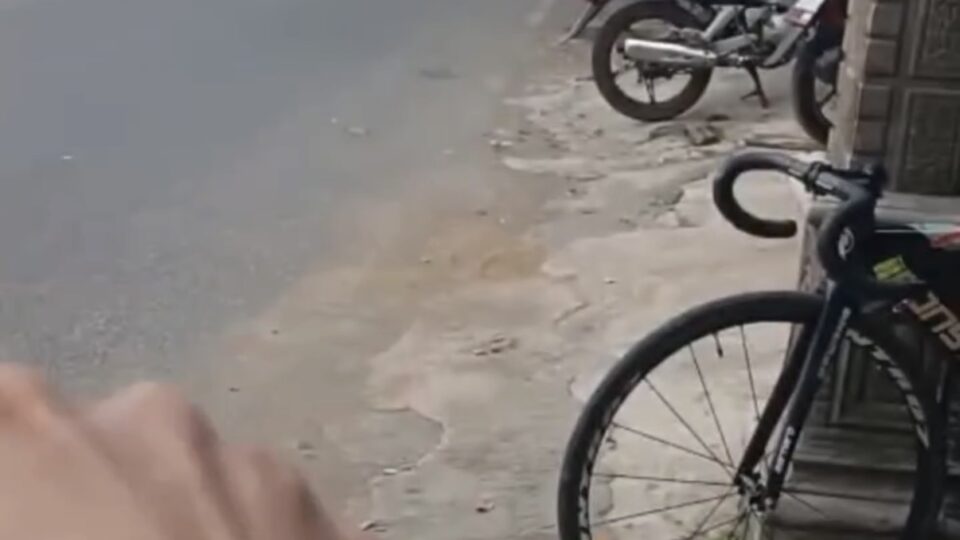 Lokasi Kecelakaan Pesepeda Dan Motor Plat Merah Di Malang