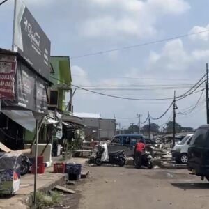 Suasana Relokasi Pasar Induk Gadang Kota Malang
