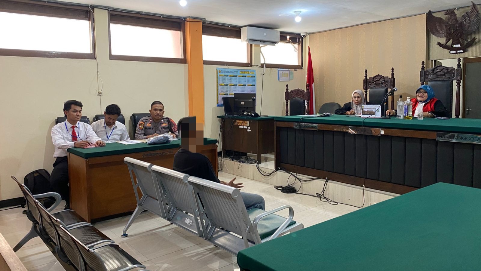 Sidang Tipiring Kasus Jukir Liar Di Pengadilan Negeri Malang